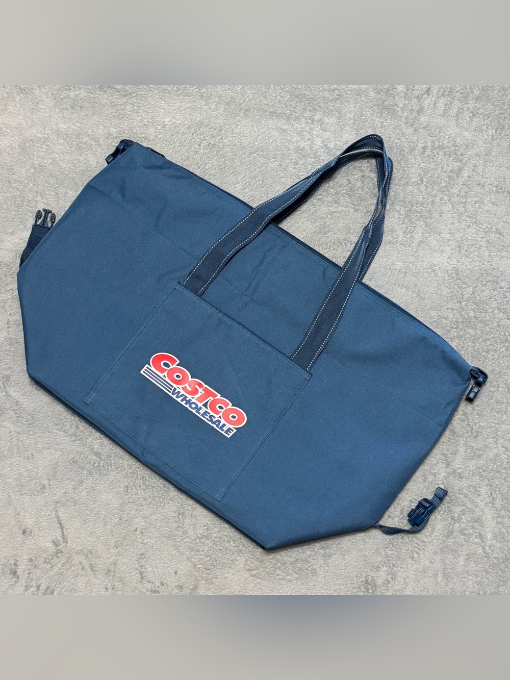 Costco Exclusive KeepCool Insulated Cooler Shopping Tote Bag Navy Blue Large